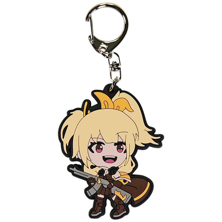 KTactical Tactical Anime Girl Waifu Kawaii Crazy PVC Keychain Charm