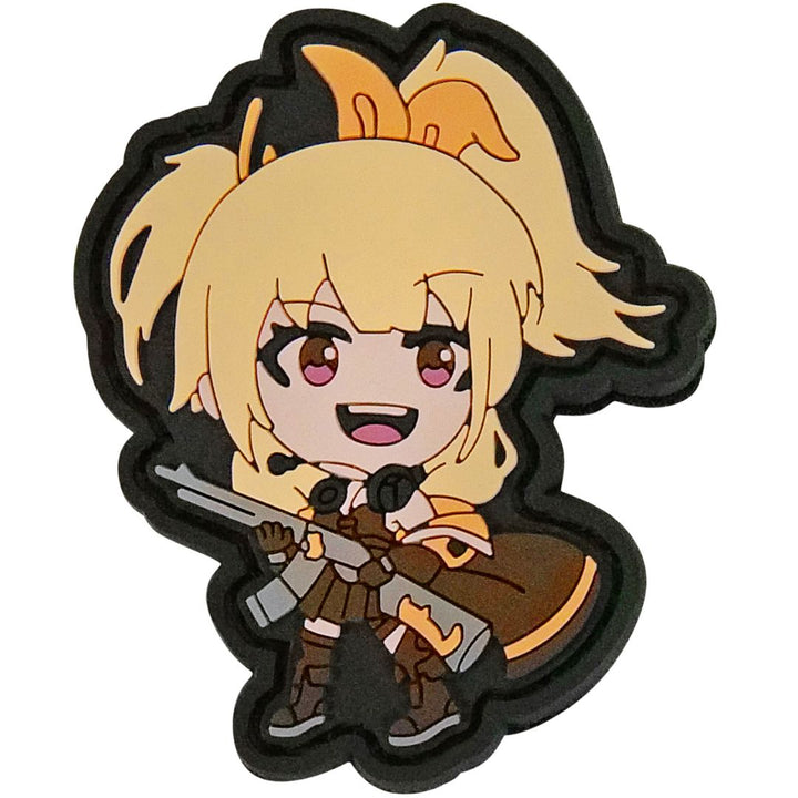 KTactical Crazy Chan Tactical Anime Girl Waifu Kawaii Hook and Loop PVC Patch