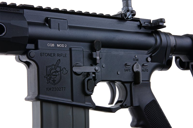 VFC KAC SR16E3 CQB MOD2 GBB Airsoft Rifle (V3) - Black