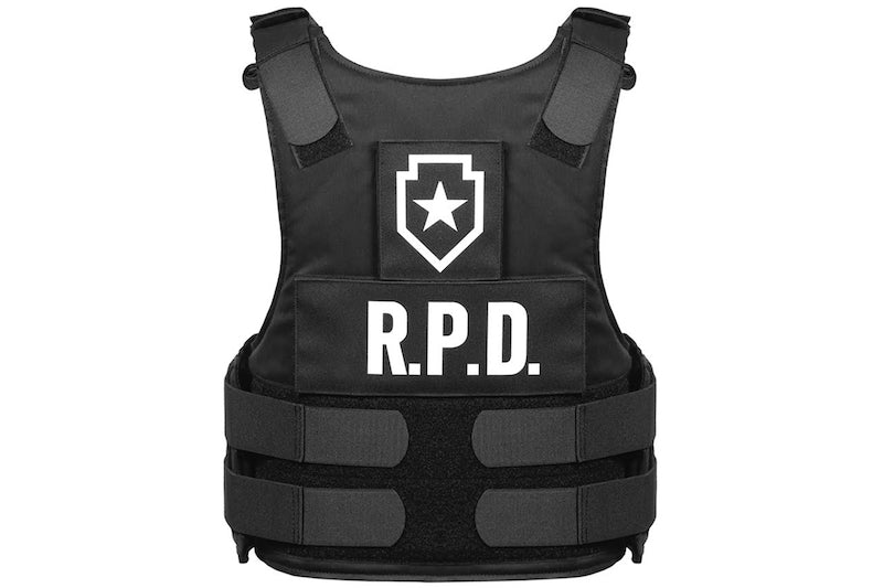 CAPCOM Biohazard / Resident Evil 2 R.P.D. Leon S Kennedy Soft Armor Vest with Patches-Licensed Products