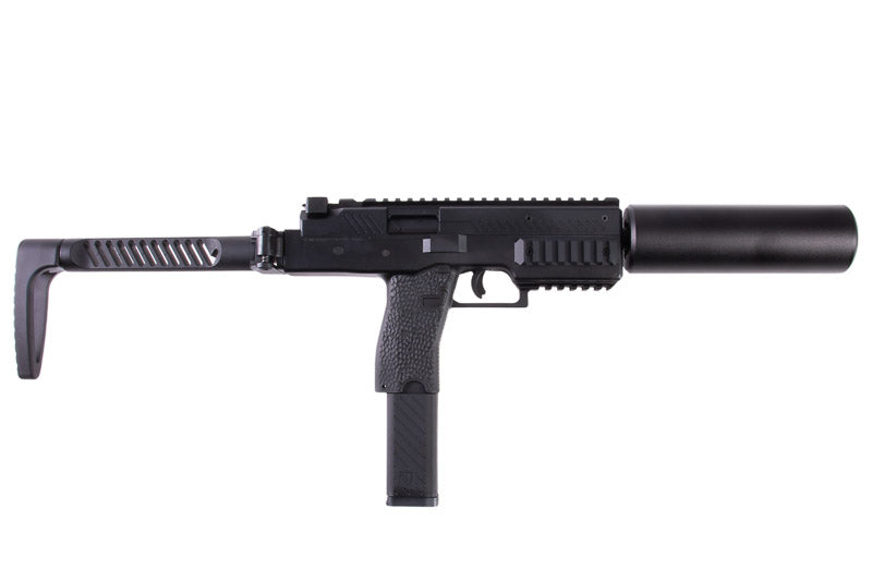 Vorsk VMP-1 GBB SMG with 2 Magazines & Suppressor - Black