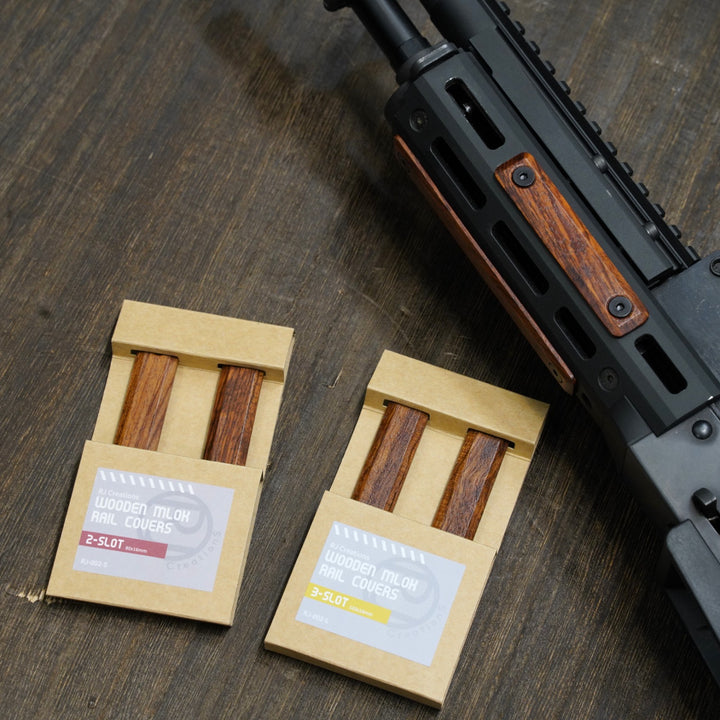 RJ Creations Wooden M-Lok Rail Cover (2 pcs)