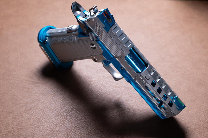 Bang Bang Custom Dr. Black Royal Aluminum Hi-Capa 4.3 GBBP -Blue Ice