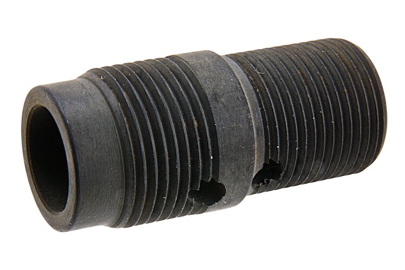 Z-Parts Flash Hider Adapter for Z-Parts Outer Barrels (1/2 inch CW, Steel, Black)