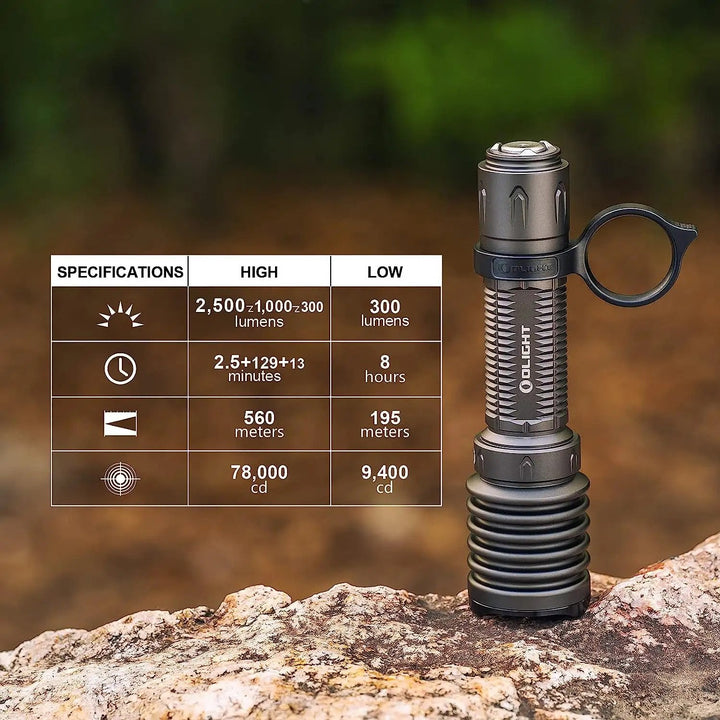 Olight Warrior X 3 Tactical Flashlight