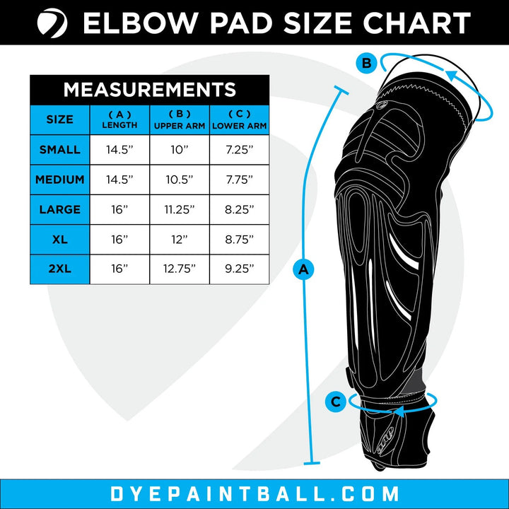 Dye Precision Performance Elbow Pads - Dyecam