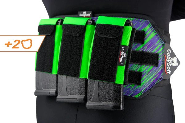 CubySoft Thunder AR Magazine Pouch x3