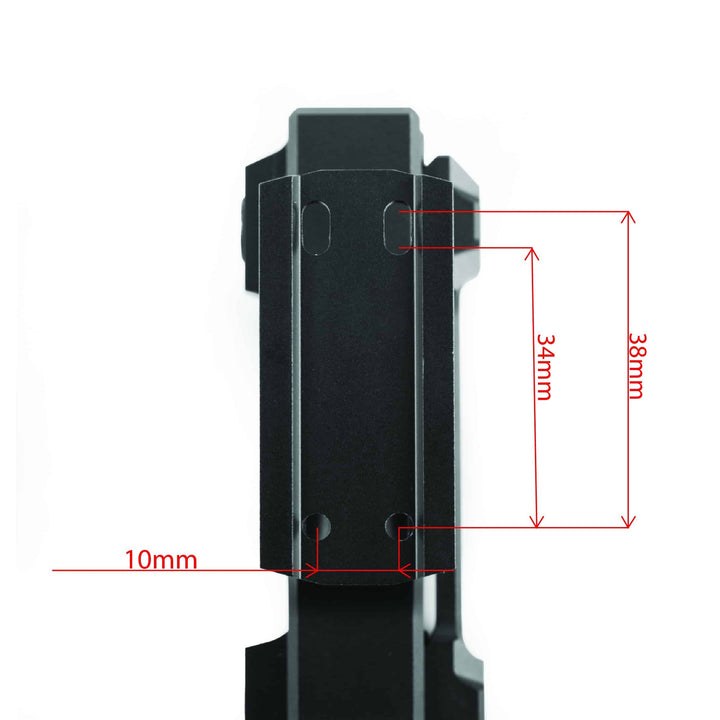 Novritsch High Red Dot V3 and PEQ Box Mount