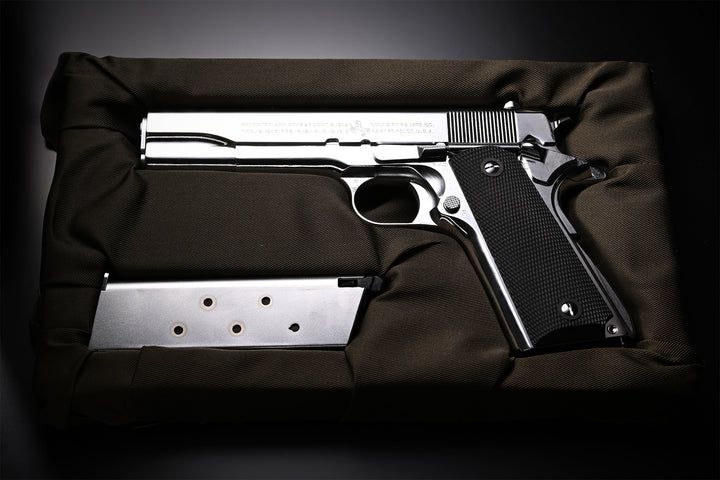 GBLS Steel GBB 1911A1 (Special Chrome BANG BANG Custom Engraving) ***