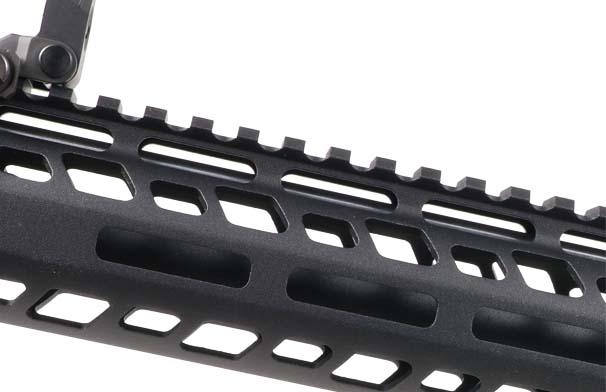 G&G MGCR 556 GBBR Airsoft Rifle w/ M-Lok Handguard (12 inch) - Black