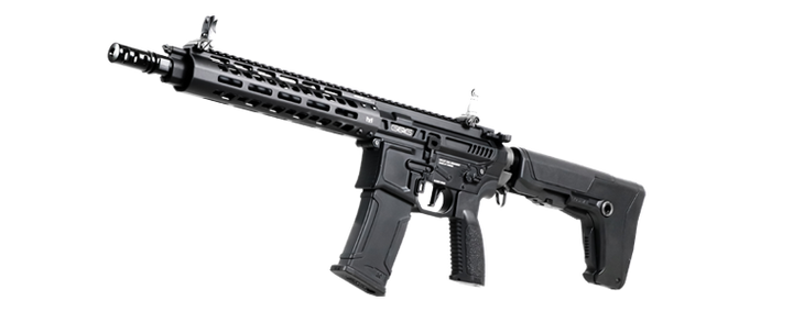 G&G MGCR 556 GBBR Airsoft Rifle w/ M-Lok Handguard (10 inch) - Black