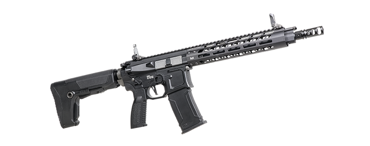 G&G MGCR 556 GBBR Airsoft Rifle w/ M-Lok Handguard (10 inch) - Black