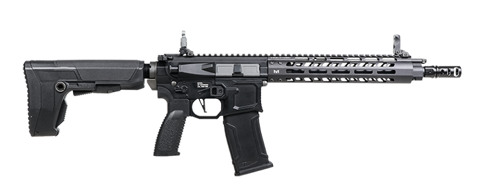 G&G MGCR 556 GBBR Airsoft Rifle w/ M-Lok Handguard (10 inch) - Black