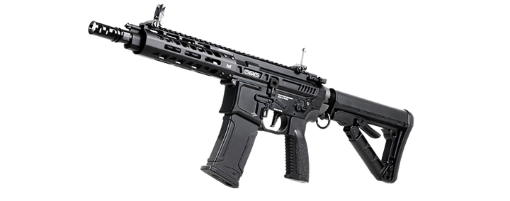 G&G MGCR 556 GBBR Airsoft Rifle w/ M-Lok Handguard (7 inch) - Black