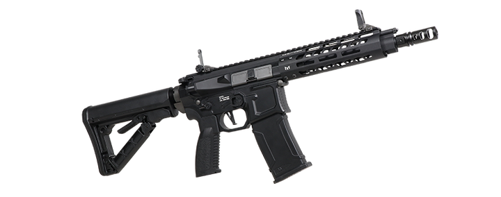 G&G MGCR 556 GBBR Airsoft Rifle w/ M-Lok Handguard (7 inch) - Black