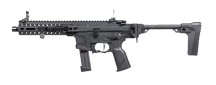 G&G FAR 9 Rapid Folding PCC Airsoft AEG Rifle - Black