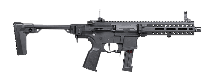 G&G FAR 9 Rapid Folding PCC Airsoft AEG Rifle - Black