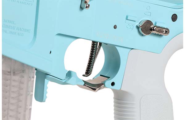 G&G FAR 9 Rapid Folding PCC Airsoft AEG Rifle - Macaron Blue