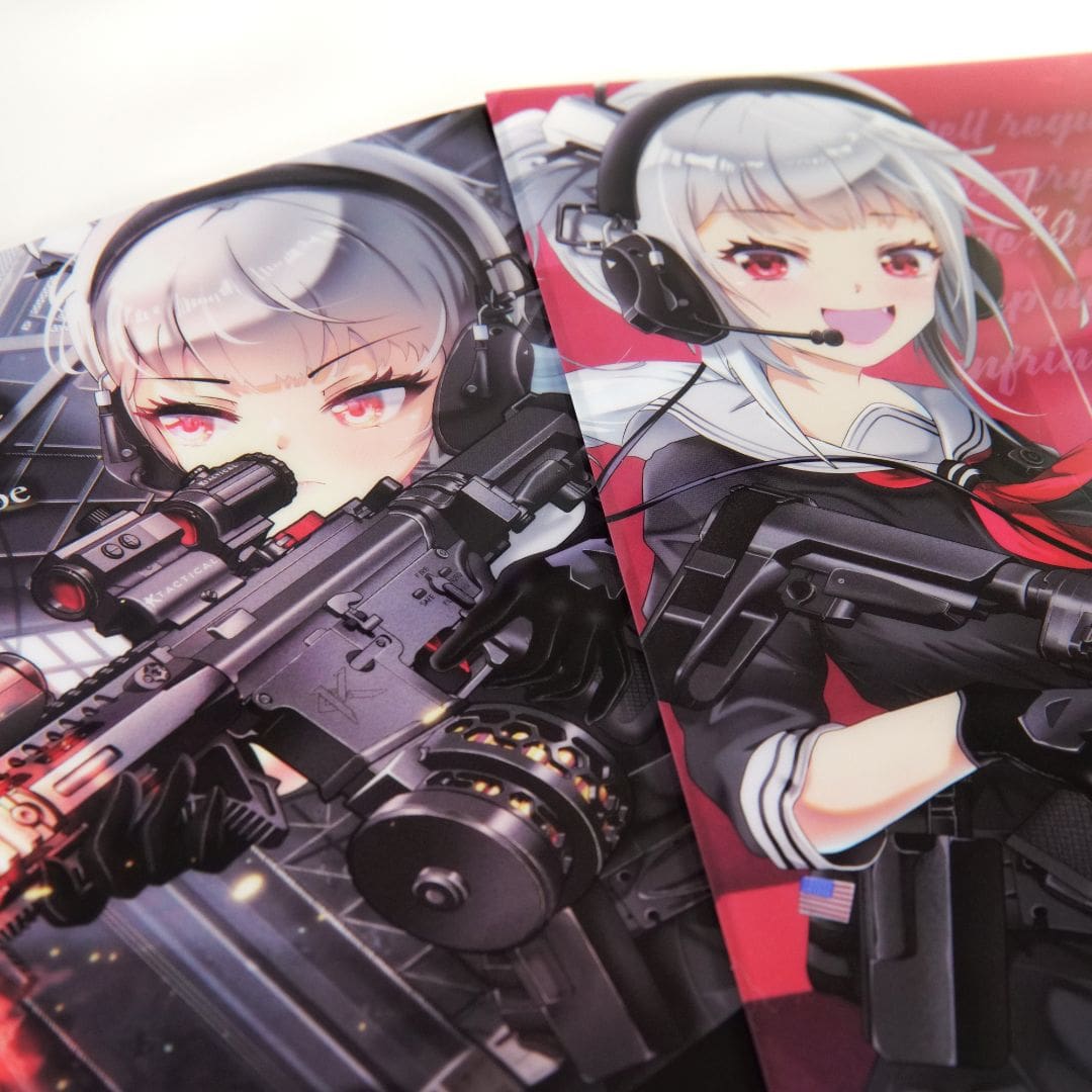 KTactical Tactical Anime Girl Folder (A4)