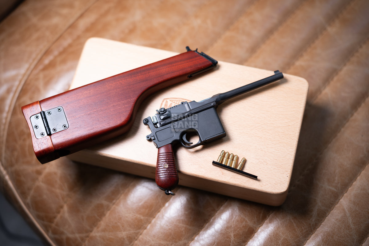 Five Seven 57 Mauser C96 Scale Model Gun with wooden Gift Box