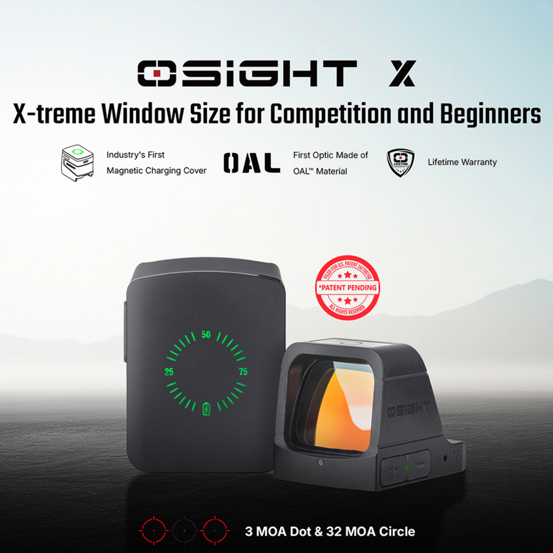 Osight X 3 MOA Dot & 32 MOA Circle with OAL Material