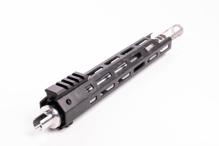 Revanchist Airsoft 10.5" Forged Pattern Carbon Fiber M-Lok Rail Conversion Kit for Marui MWS / SAVIA PCC H