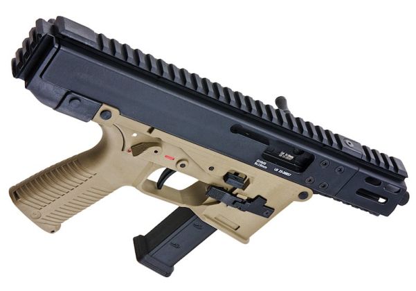 Lambda Defense GHM-9 GBB Machine Pistol (Licensed by B&T) - 2 Tones