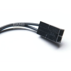 10cm small male tamiya rc connector to large female cable