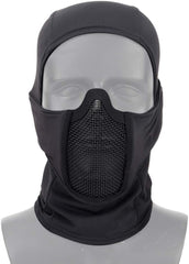 HKA Tactical Full Face Cover with Steel Mesh Balaclava Quick Dry