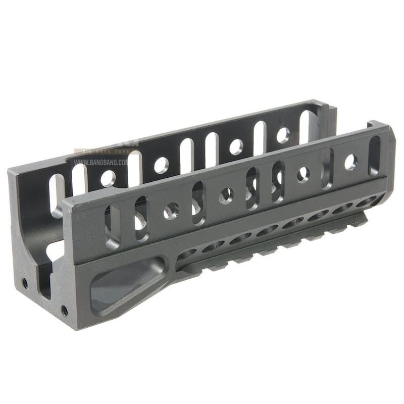 5ku b-11u railed handguard for lct / ghk aks74u - black free