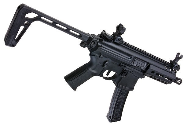 SIG Sauer MPX-K Sportline Airsoft AEG Rifle (by SIG AIR & King Arms) - Black