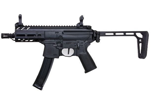 SIG Sauer MPX-K Sportline Airsoft AEG Rifle (by SIG AIR & King Arms) - Black