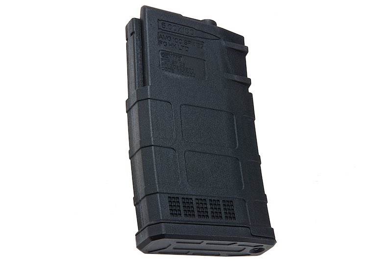 ARES AR308 Magazine (130 rounds AEG Magazine) Compatible with SR25-M110 Series - Black (5pcs / Box Set)