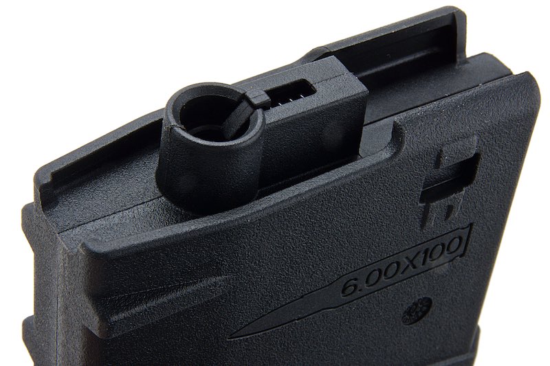 ARES AR308 Magazine (130 rounds AEG Magazine) Compatible with SR25-M110 Series - Black (5pcs / Box Set)