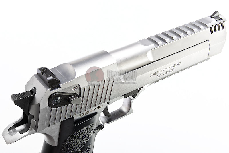 Cybergun Desert Eagle L6 .50AE GBB Airsoft Pistol - Silver (by WE)