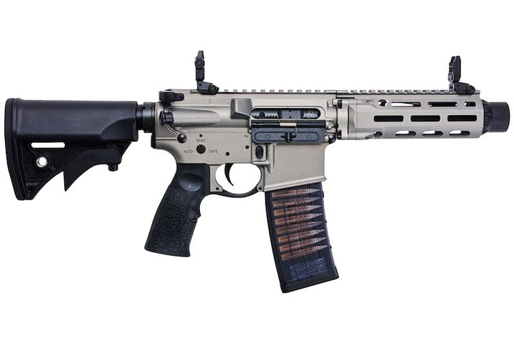 EMG Daniel Defense DDM4 PDW GBB Rifle (CYMA CGS System) - Silver