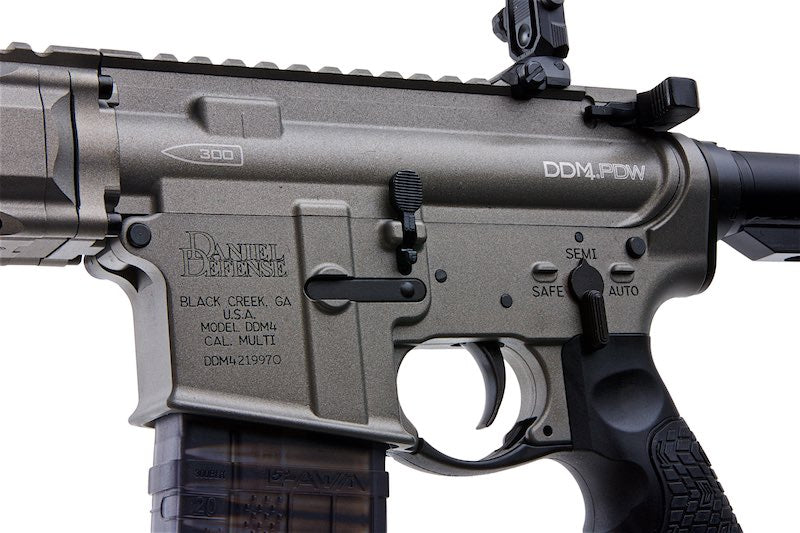 EMG Daniel Defense DDM4 PDW GBB Rifle (CYMA CGS System) - Silver