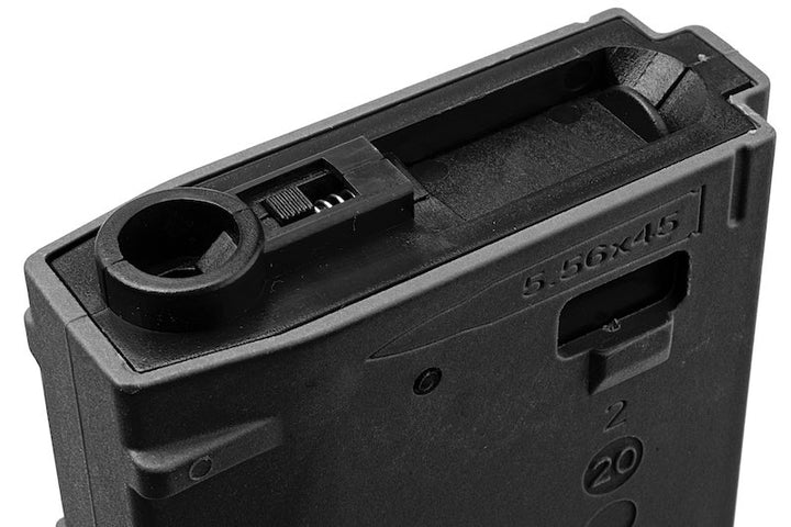 M4 Magazine (D-DAY)(350 rounds DMAG, Hi-Cap Flash EMM AEG Magazine) - Black