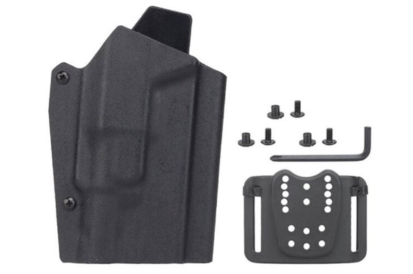 WoSport Lightweight Kydex Tactical Holster (G-03-XH35) - Black – Bang Bang  Airsoft