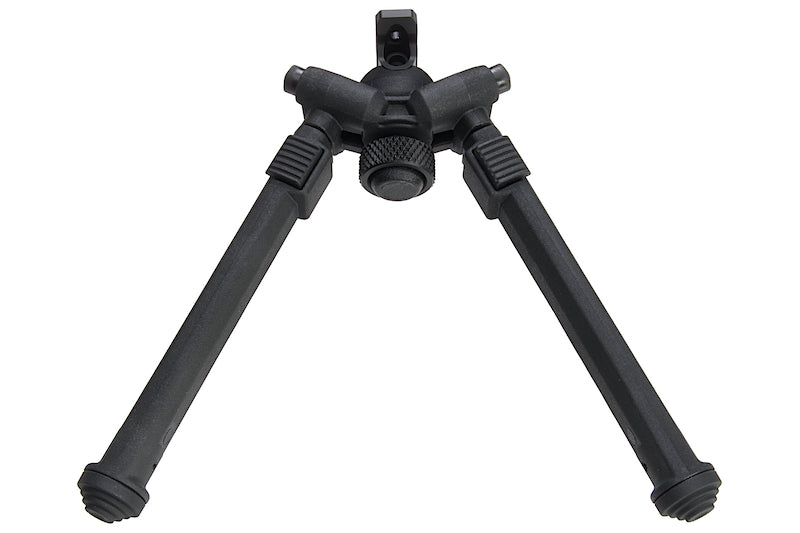 GK Tactical MG Style Adjustable Polymer Bipod for Keymod - Black - Bang Bang Airsoft