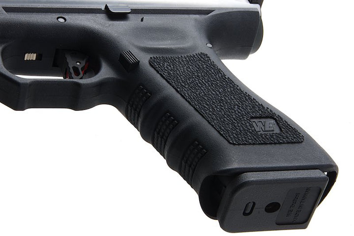 WE Galaxy G Series Premium S Green Gas Airsoft Pistol - Black