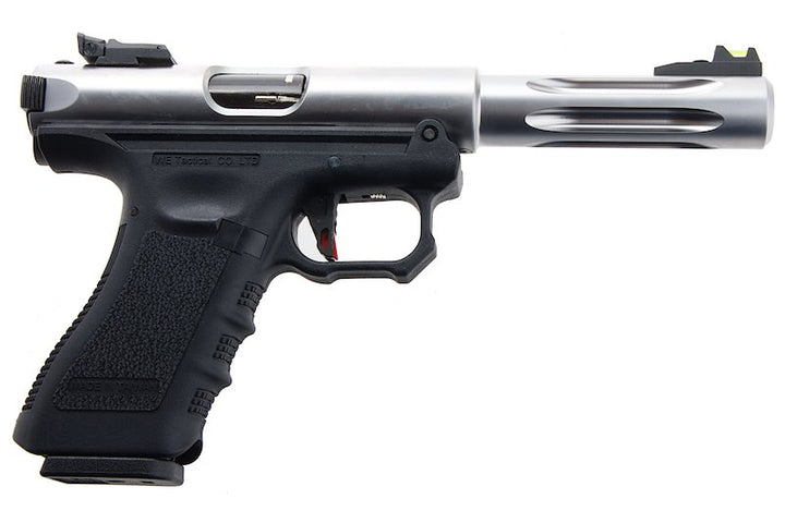 WE Galaxy G Series Premium S Green Gas Airsoft Pistol - Silver