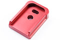 JL Progression Tokyo Marui G Series GBB Magazine Base Pad (MagShoe) - Red, Aluminum