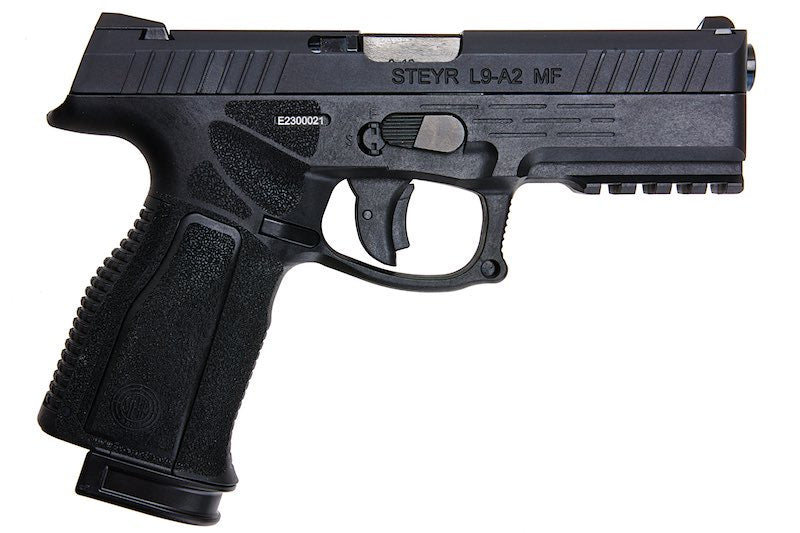 KJ Works STEYR L9A2 GBB Airsoft Pistol - Black (ASG Licensed)