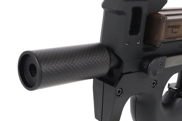 Laylax MODE-2 Carbon Fiber FAT Silencer (14mm CCW, L: 70mm)