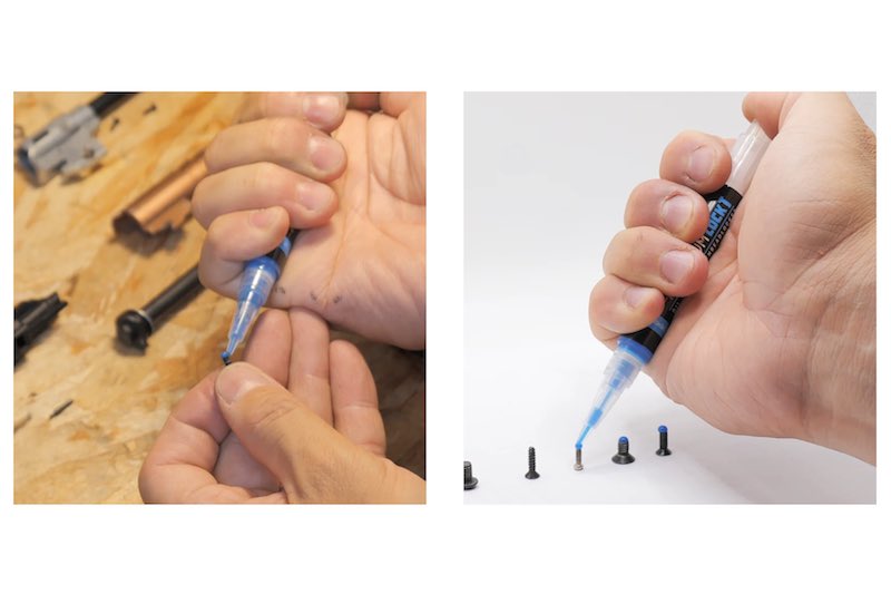 4UANTUM LOCK Thread Adhesive Pen (Removable) - Blue