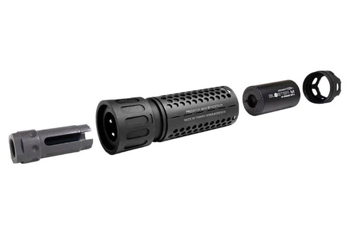 ACETECH Predator MKIII Tracer Suppressor Unit (M14CCW) w/ Blaster MS inside (Flame Effect)