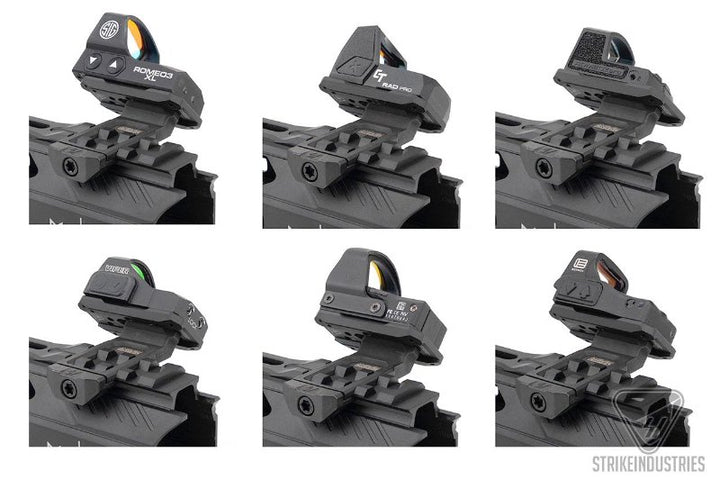 Strike Industries Ambush 45-Degree Optic Mount - Black