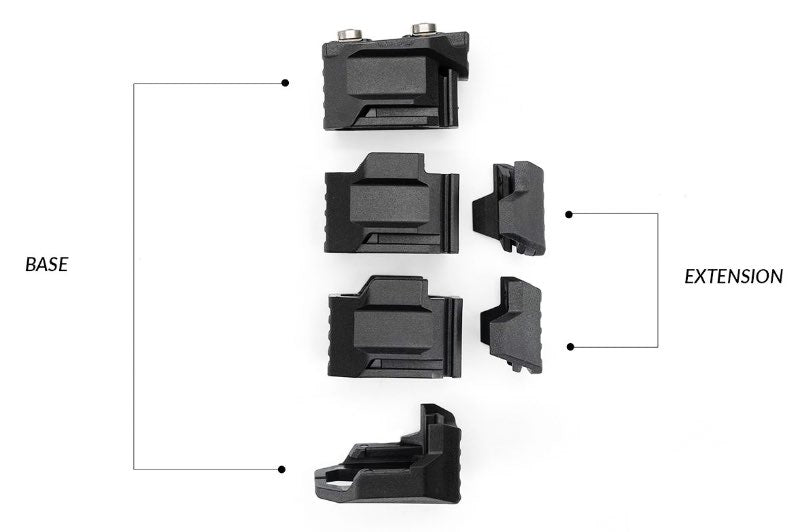 Strike Industries Stacked Angled Grip with Cable Management System (base)