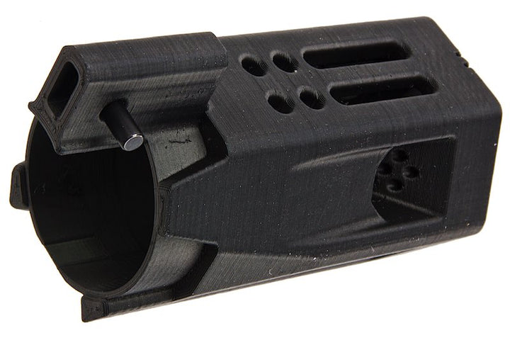 SRU Action Army AAP 01 GBB Airsoft Compensator - Black